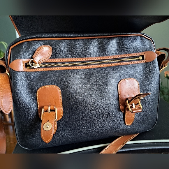 Vintage Trussardi leather messenger bag - Picture 5 of 9